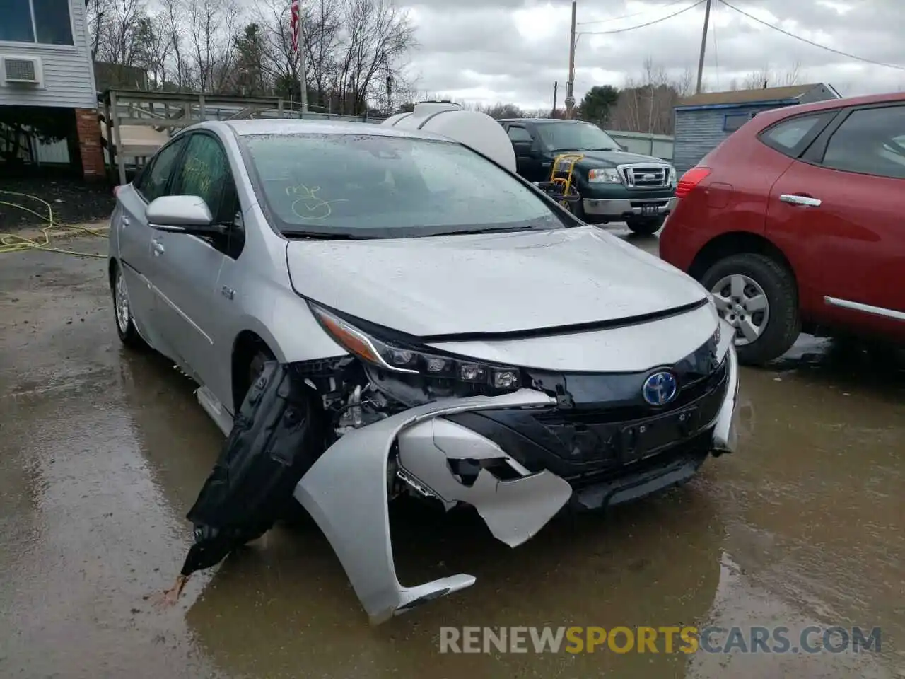 9 Photograph of a damaged car JTDKARFP4K3115524 TOYOTA PRIUS 2019