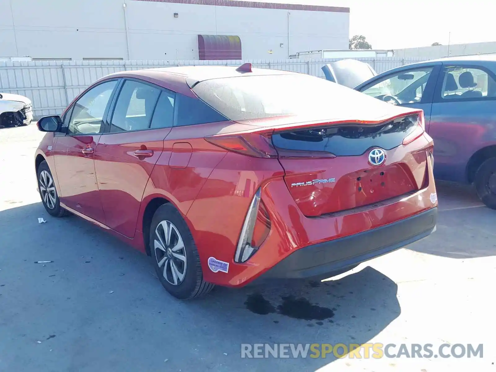 3 Photograph of a damaged car JTDKARFP4K3116821 TOYOTA PRIUS 2019