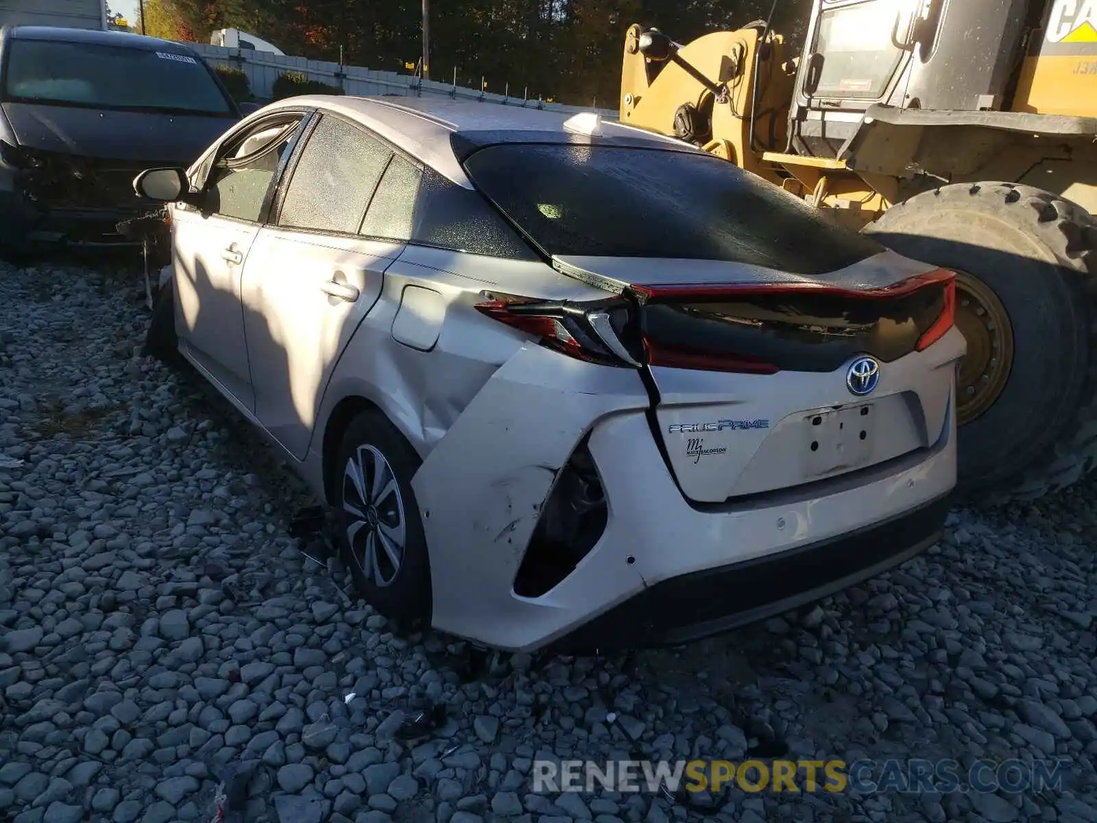 3 Photograph of a damaged car JTDKARFP4K3117709 TOYOTA PRIUS 2019