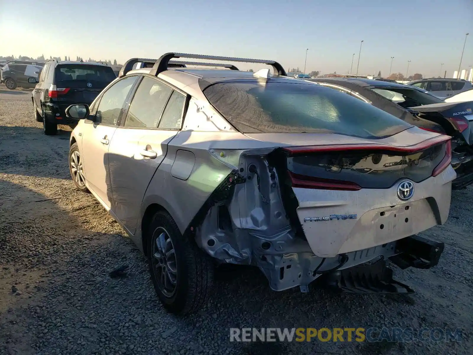 3 Photograph of a damaged car JTDKARFP4K3117791 TOYOTA PRIUS 2019