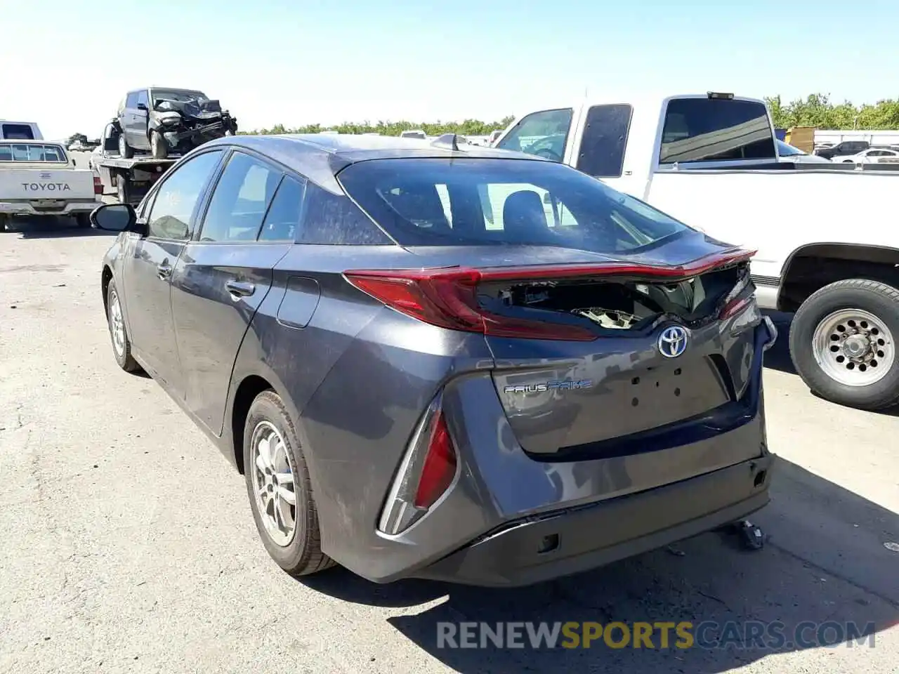 3 Photograph of a damaged car JTDKARFP4K3118097 TOYOTA PRIUS 2019