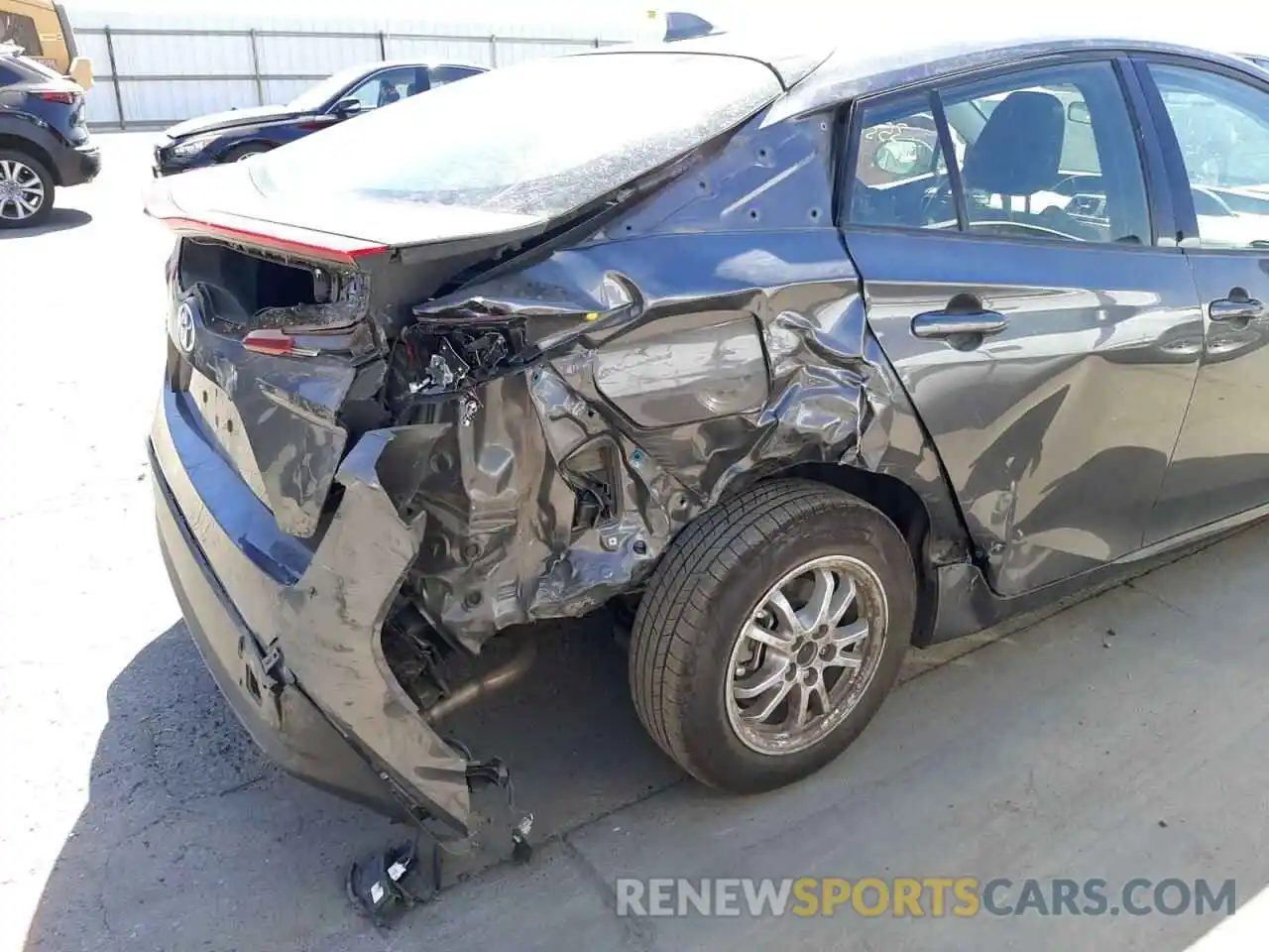 9 Photograph of a damaged car JTDKARFP4K3118097 TOYOTA PRIUS 2019