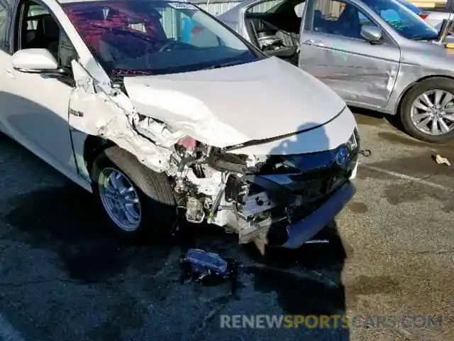 9 Фотография поврежденного автомобиля JTDKARFP4K3118892 TOYOTA PRIUS 2019