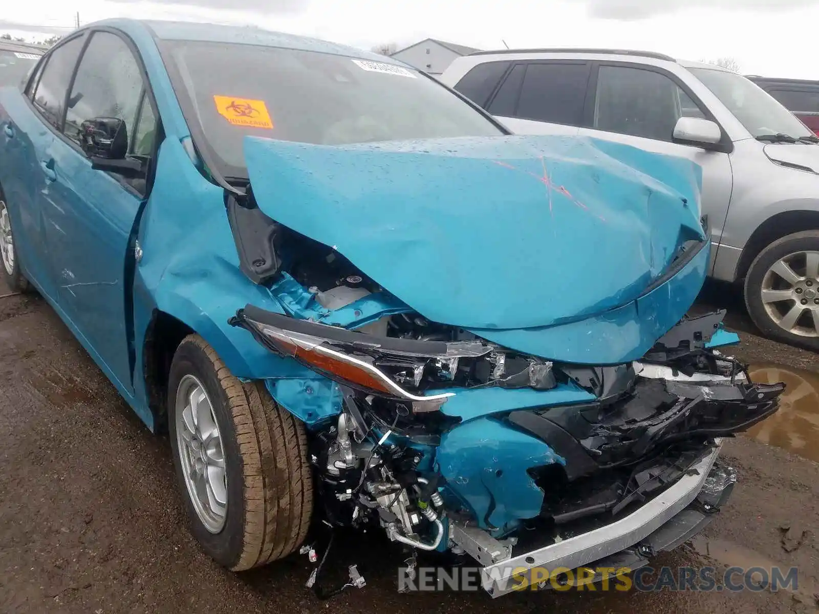 9 Photograph of a damaged car JTDKARFP5K3105178 TOYOTA PRIUS 2019