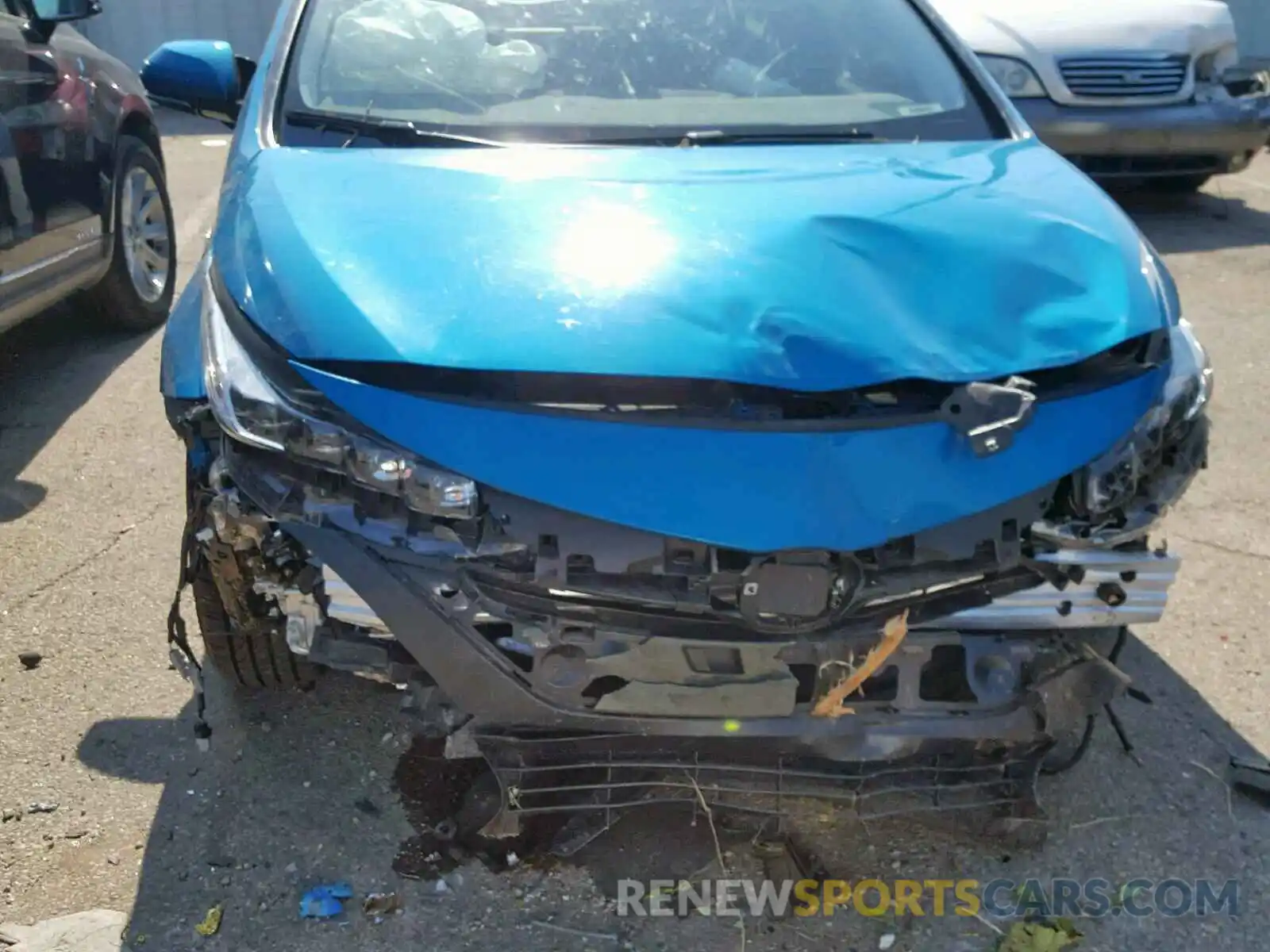 9 Фотография поврежденного автомобиля JTDKARFP5K3105259 TOYOTA PRIUS 2019