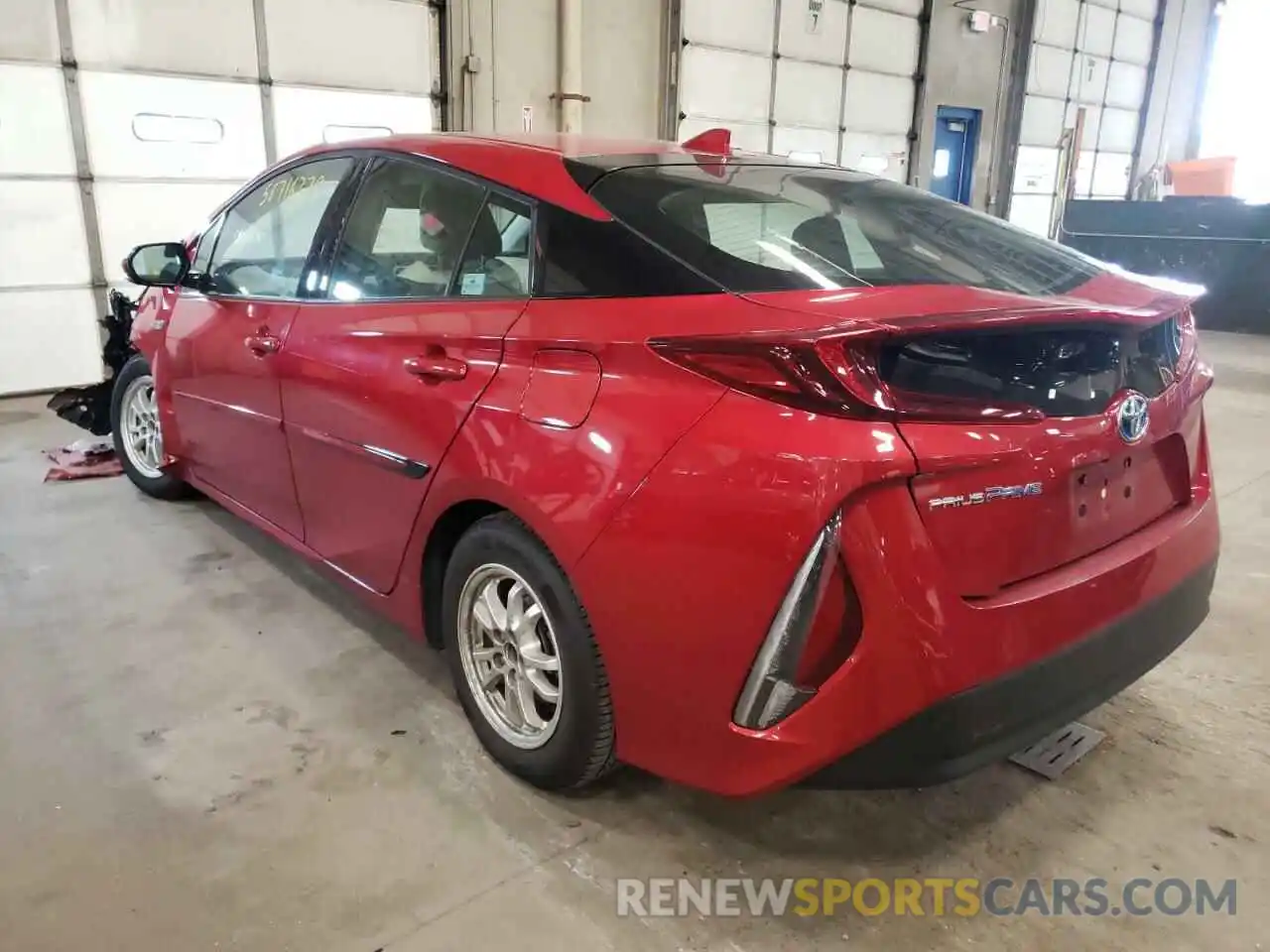 3 Photograph of a damaged car JTDKARFP5K3107125 TOYOTA PRIUS 2019