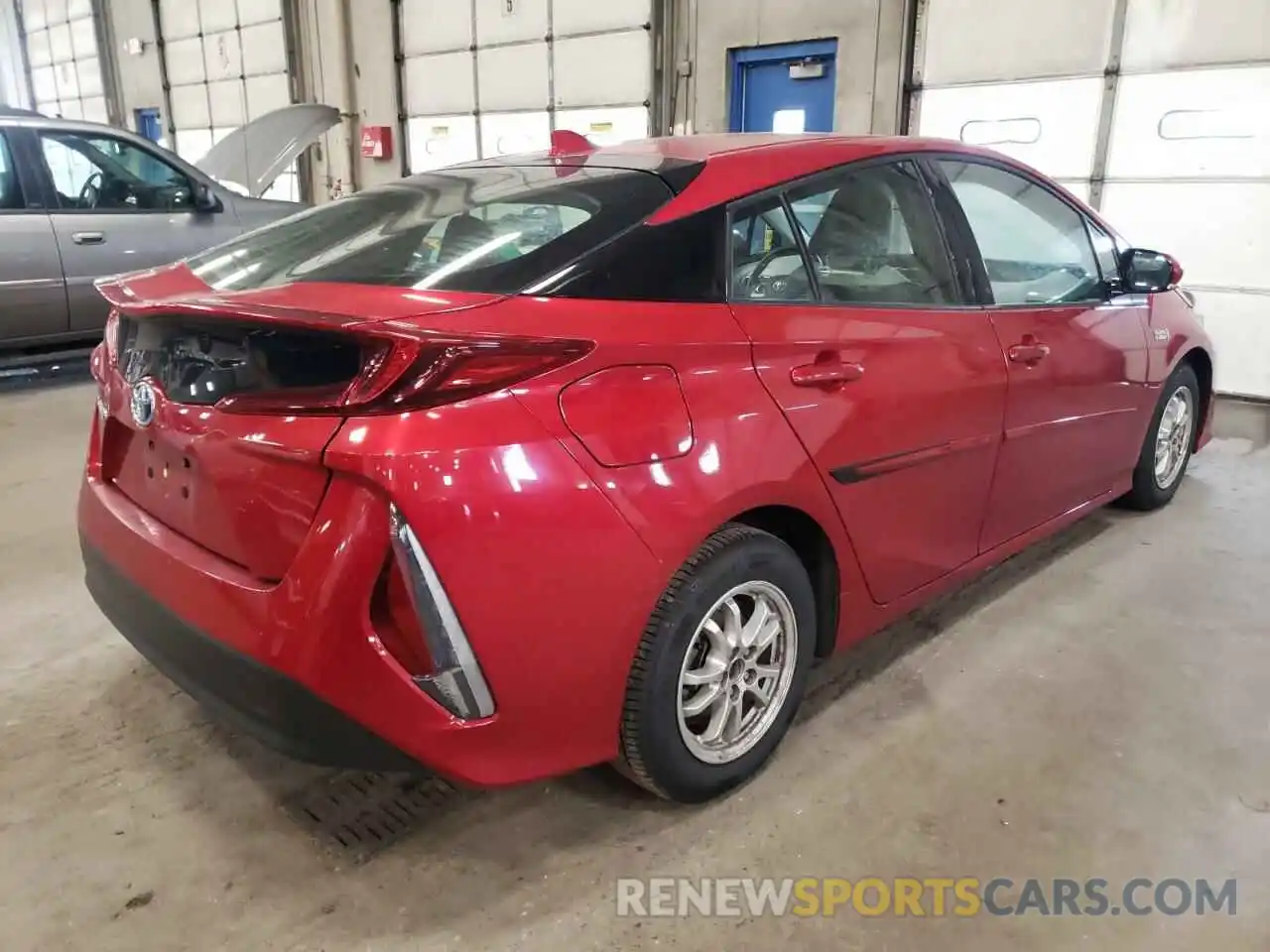 4 Photograph of a damaged car JTDKARFP5K3107125 TOYOTA PRIUS 2019