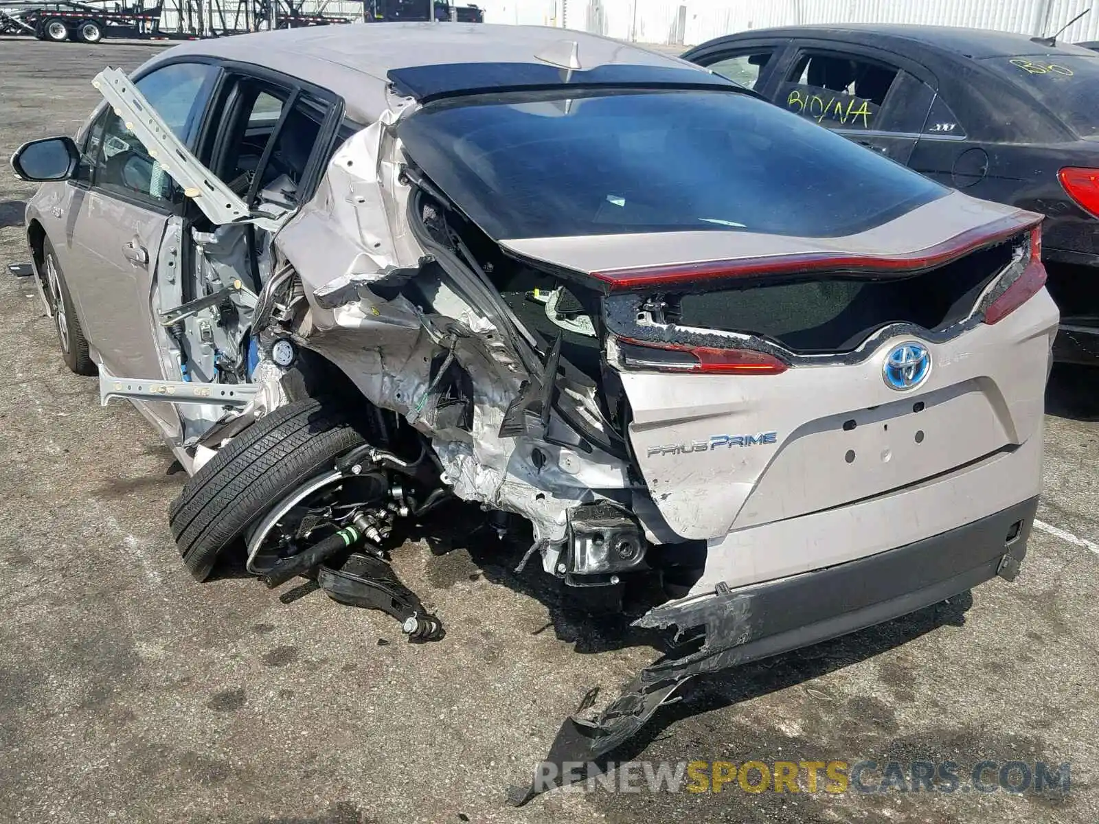 3 Photograph of a damaged car JTDKARFP5K3107660 TOYOTA PRIUS 2019