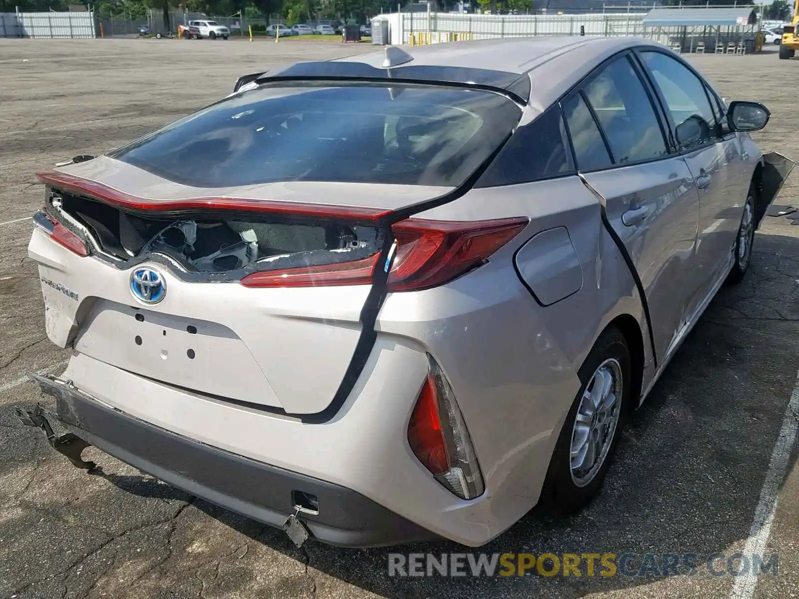 4 Photograph of a damaged car JTDKARFP5K3107660 TOYOTA PRIUS 2019