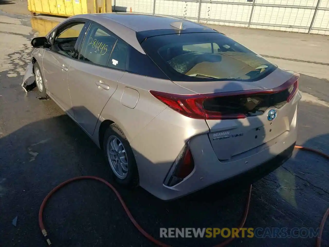 3 Photograph of a damaged car JTDKARFP5K3107979 TOYOTA PRIUS 2019