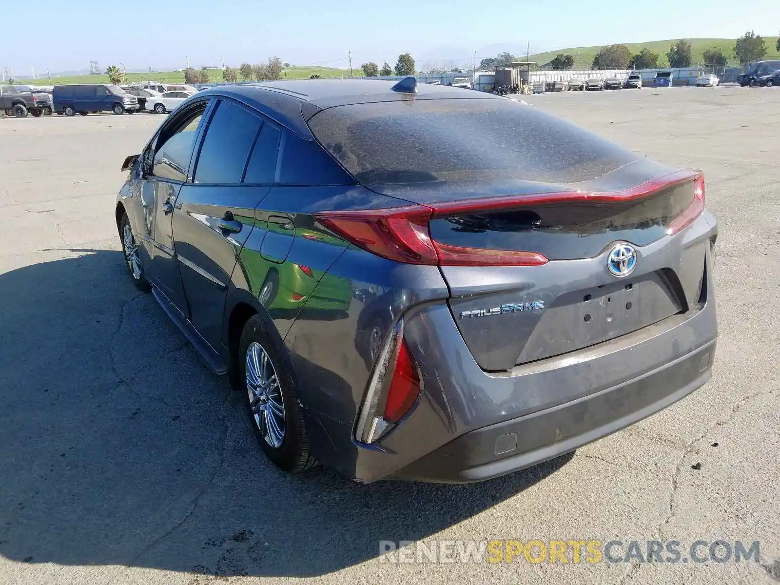 3 Photograph of a damaged car JTDKARFP5K3111353 TOYOTA PRIUS 2019