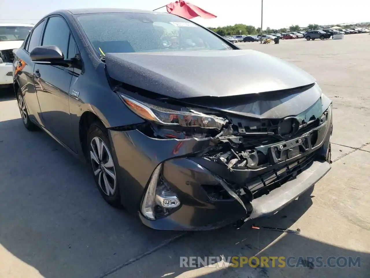 1 Photograph of a damaged car JTDKARFP5K3112003 TOYOTA PRIUS 2019