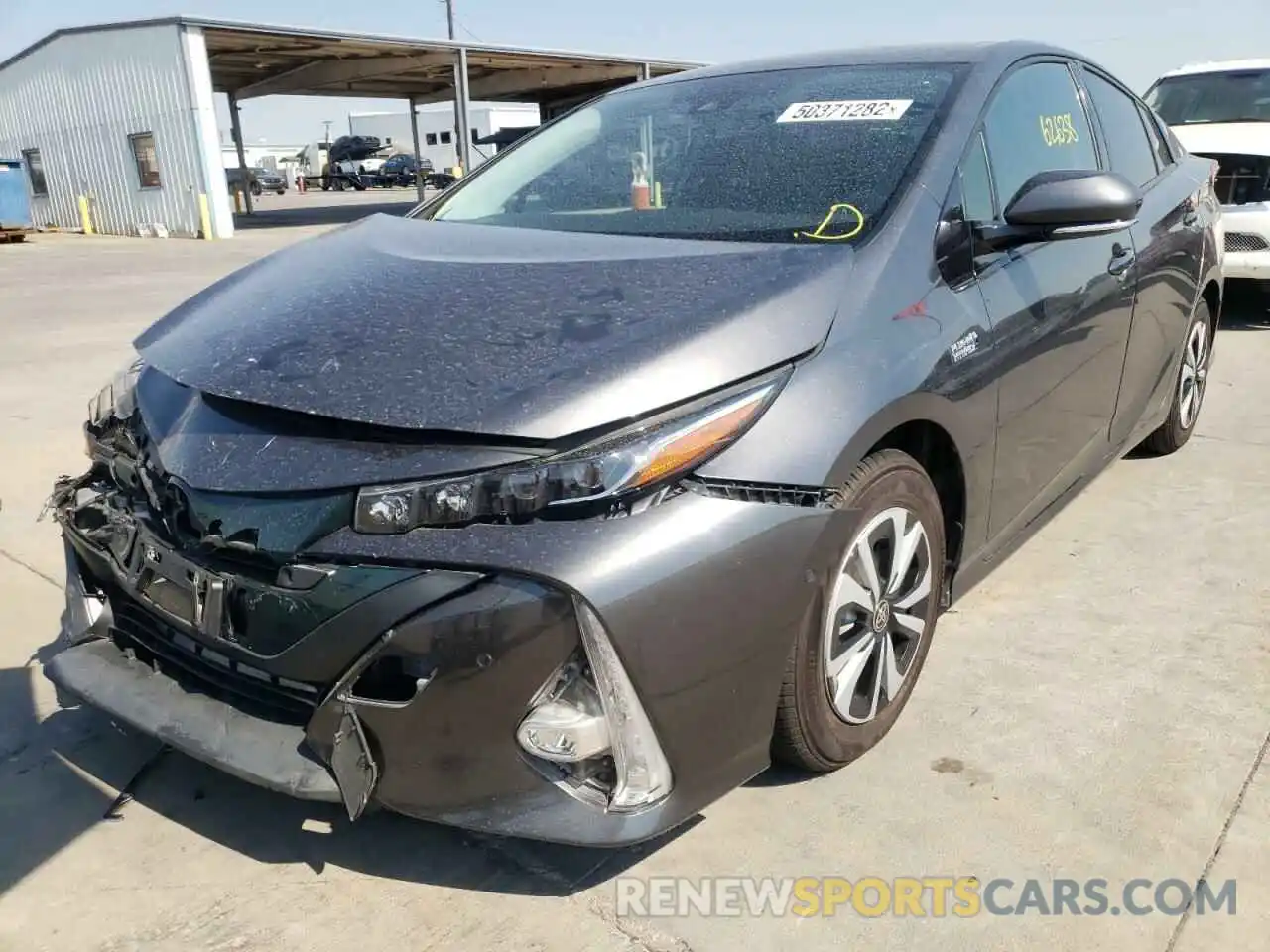 2 Photograph of a damaged car JTDKARFP5K3112003 TOYOTA PRIUS 2019