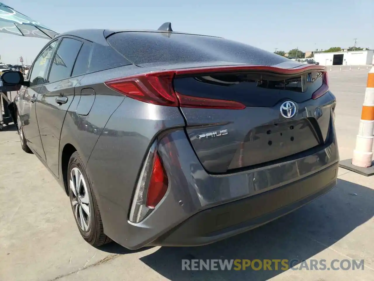 3 Photograph of a damaged car JTDKARFP5K3112003 TOYOTA PRIUS 2019