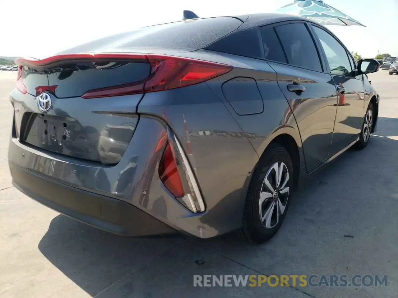 4 Photograph of a damaged car JTDKARFP5K3112003 TOYOTA PRIUS 2019