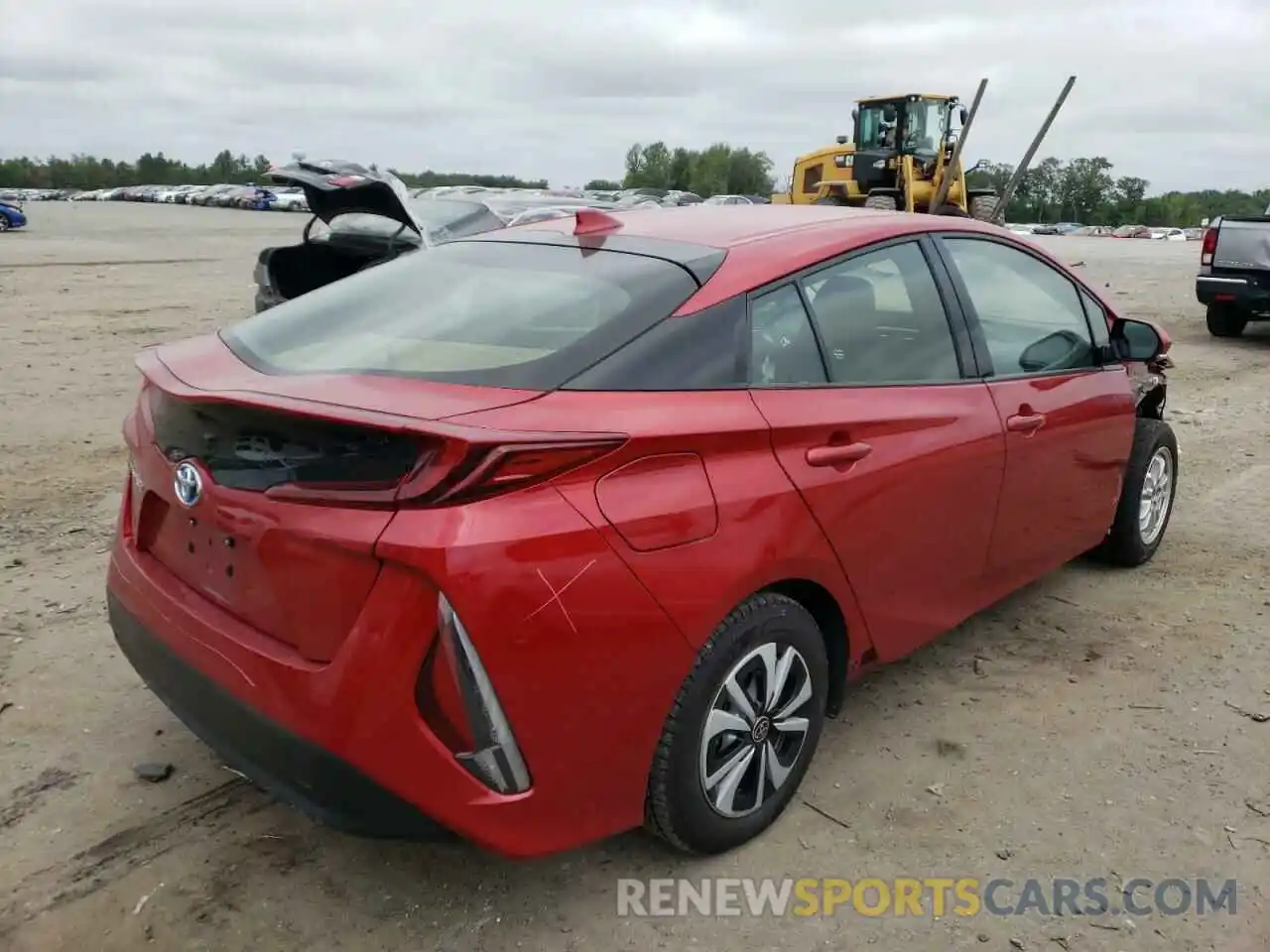 4 Photograph of a damaged car JTDKARFP5K3113605 TOYOTA PRIUS 2019