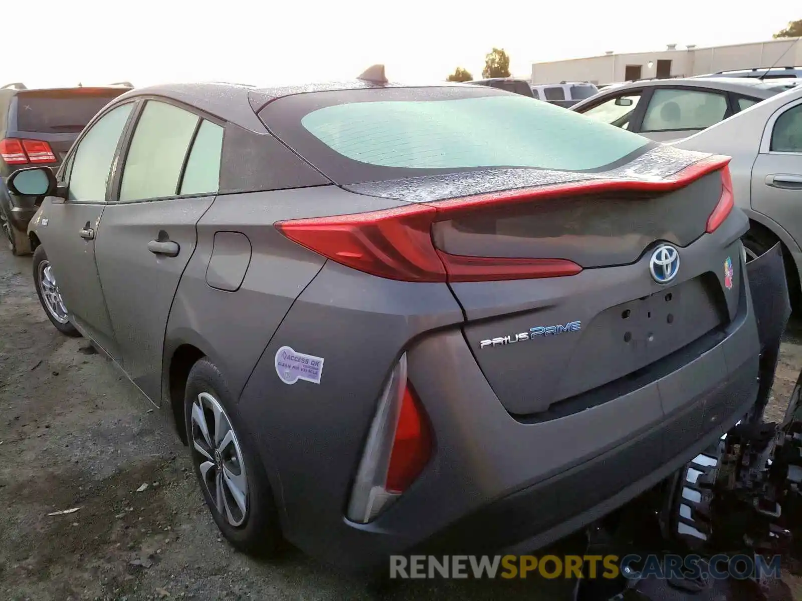 3 Photograph of a damaged car JTDKARFP5K3113703 TOYOTA PRIUS 2019