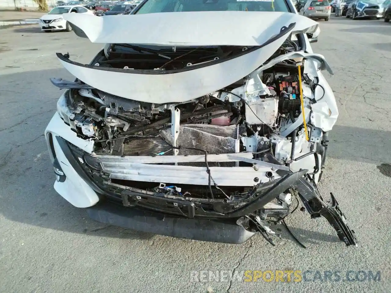 9 Photograph of a damaged car JTDKARFP5K3116228 TOYOTA PRIUS 2019