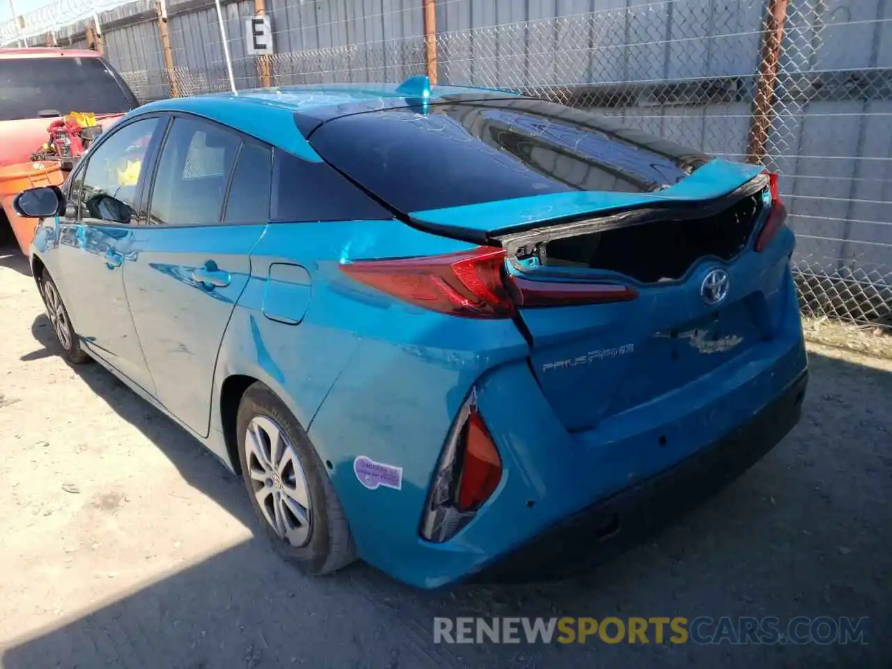 3 Photograph of a damaged car JTDKARFP6K3105447 TOYOTA PRIUS 2019