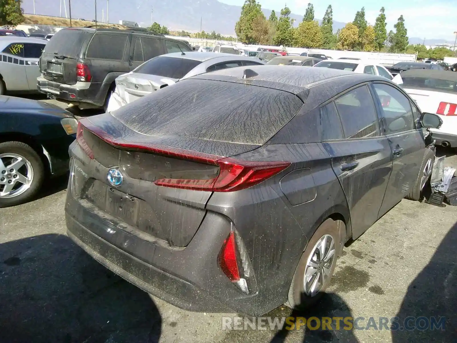 3 Photograph of a damaged car JTDKARFP7K3108924 TOYOTA PRIUS 2019