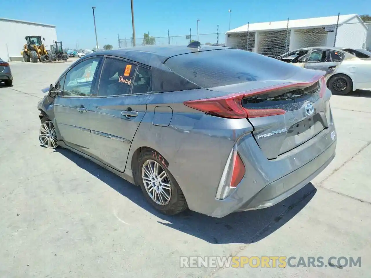 3 Photograph of a damaged car JTDKARFP7K3114626 TOYOTA PRIUS 2019