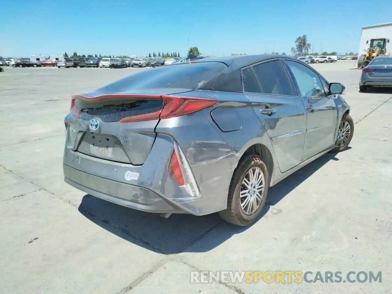 4 Photograph of a damaged car JTDKARFP7K3114626 TOYOTA PRIUS 2019