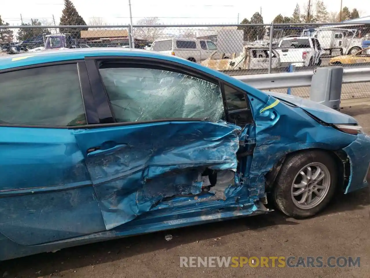 9 Photograph of a damaged car JTDKARFP8K3104865 TOYOTA PRIUS 2019