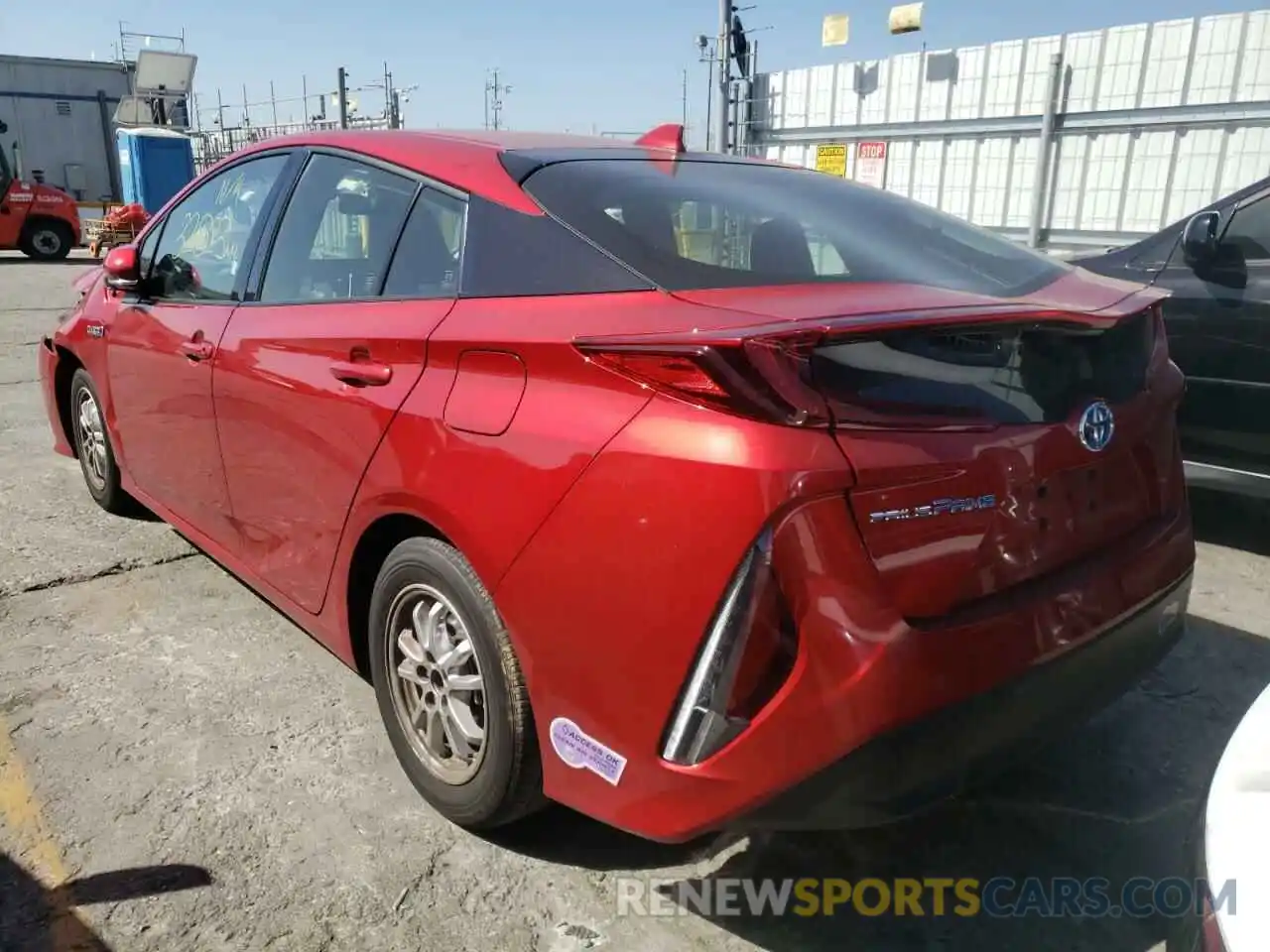 3 Photograph of a damaged car JTDKARFP8K3112349 TOYOTA PRIUS 2019