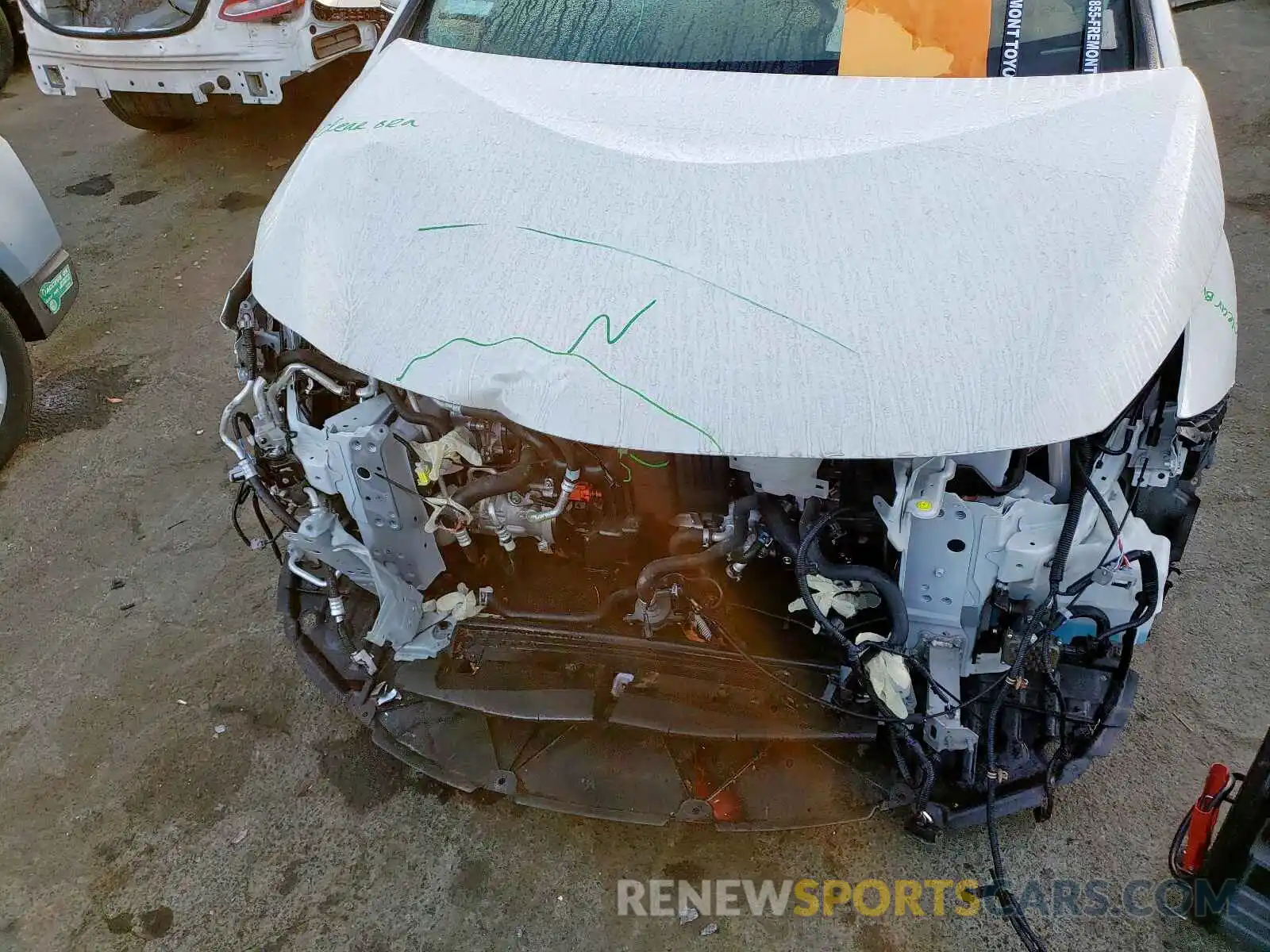 9 Photograph of a damaged car JTDKARFP8K3112710 TOYOTA PRIUS 2019