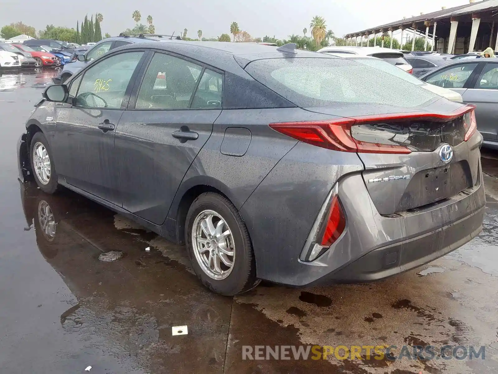 3 Photograph of a damaged car JTDKARFP8K3115283 TOYOTA PRIUS 2019