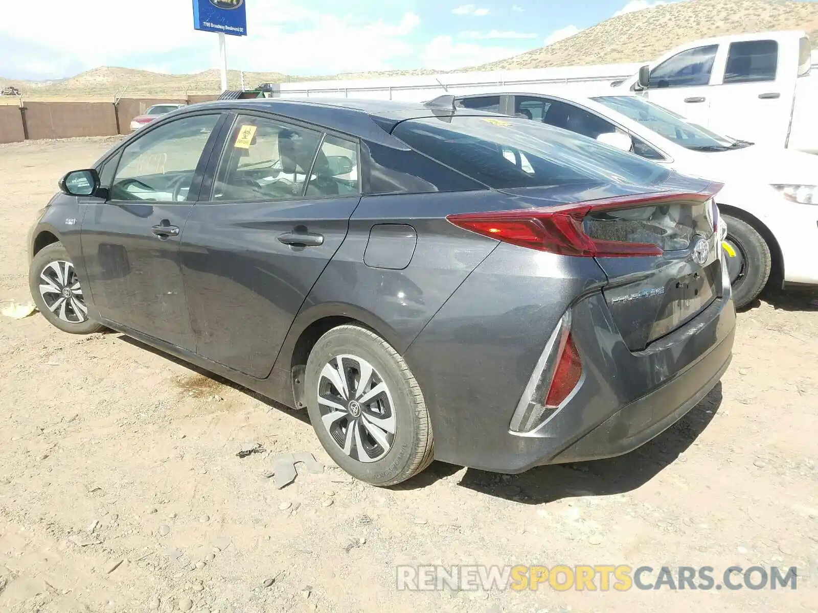 3 Photograph of a damaged car JTDKARFP8K3115803 TOYOTA PRIUS 2019