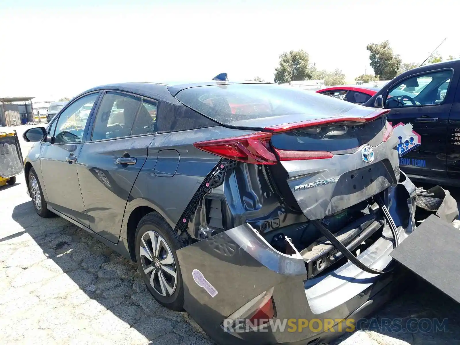 3 Photograph of a damaged car JTDKARFP8K3116868 TOYOTA PRIUS 2019