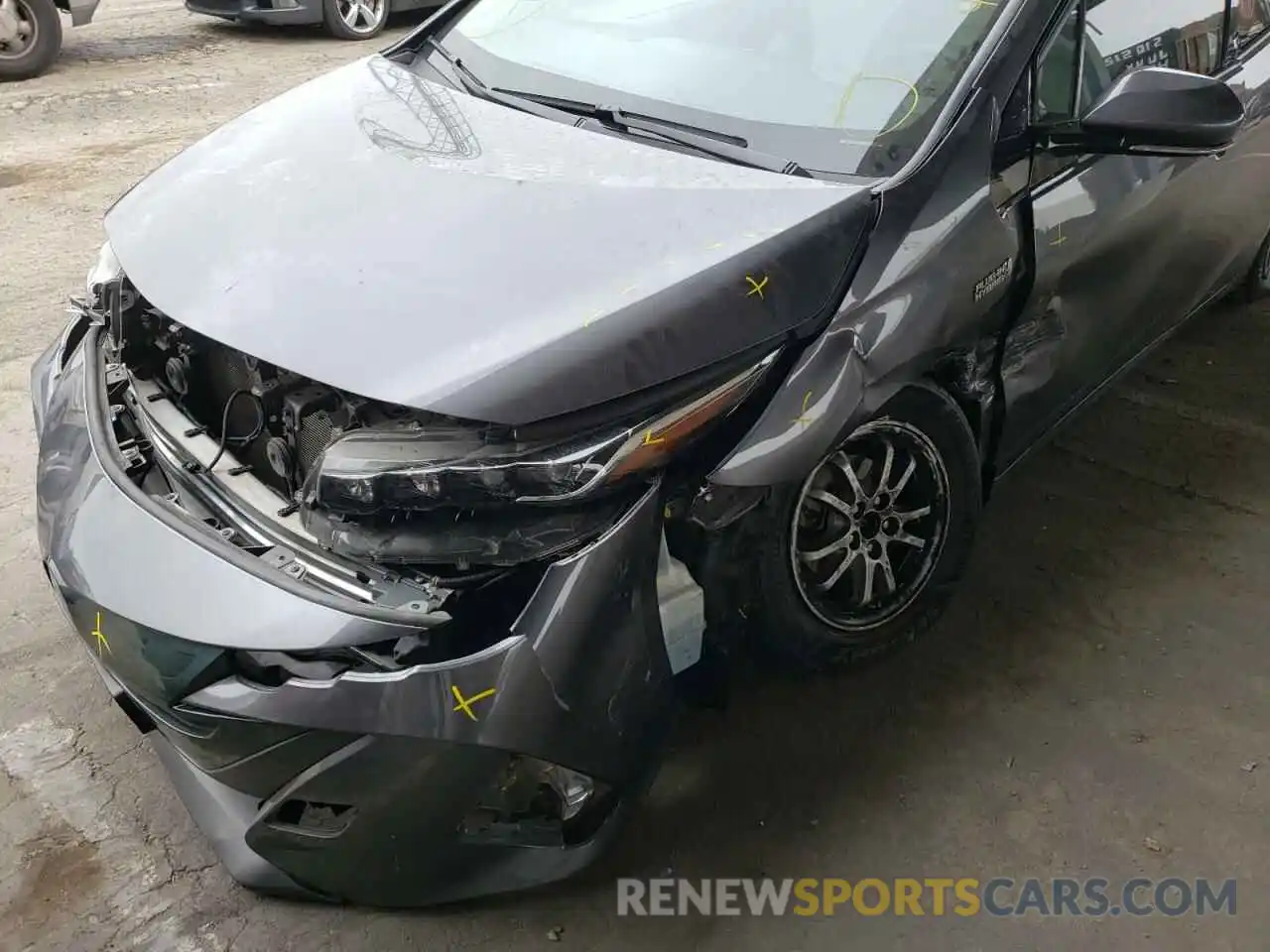 9 Photograph of a damaged car JTDKARFP8K3119608 TOYOTA PRIUS 2019