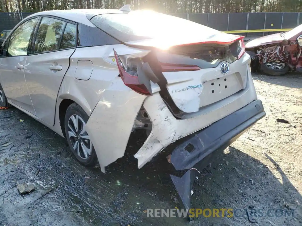 9 Photograph of a damaged car JTDKARFP9K3107306 TOYOTA PRIUS 2019