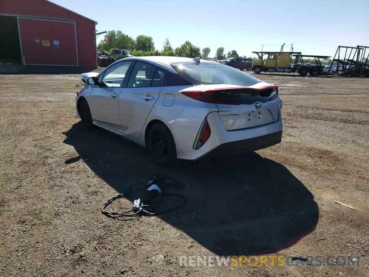 3 Photograph of a damaged car JTDKARFP9K3111808 TOYOTA PRIUS 2019