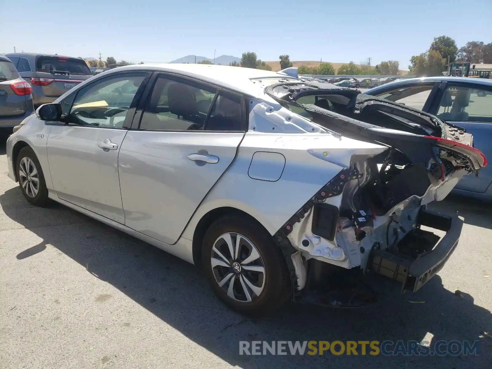 3 Photograph of a damaged car JTDKARFP9K3112084 TOYOTA PRIUS 2019