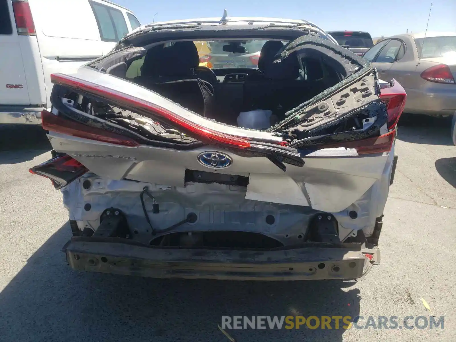 9 Photograph of a damaged car JTDKARFP9K3112084 TOYOTA PRIUS 2019