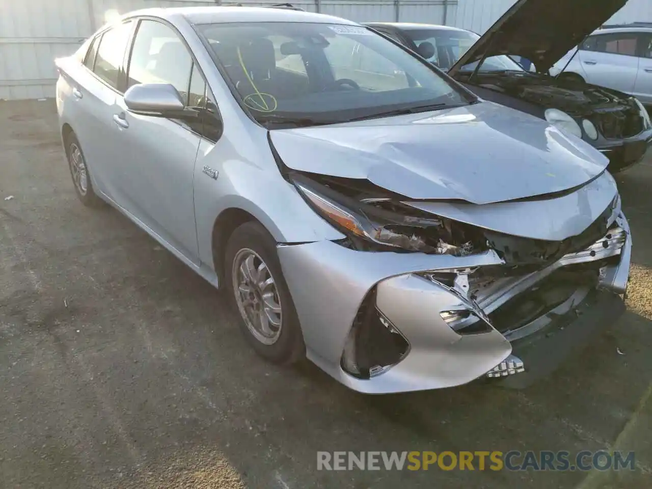 1 Photograph of a damaged car JTDKARFP9K3113123 TOYOTA PRIUS 2019