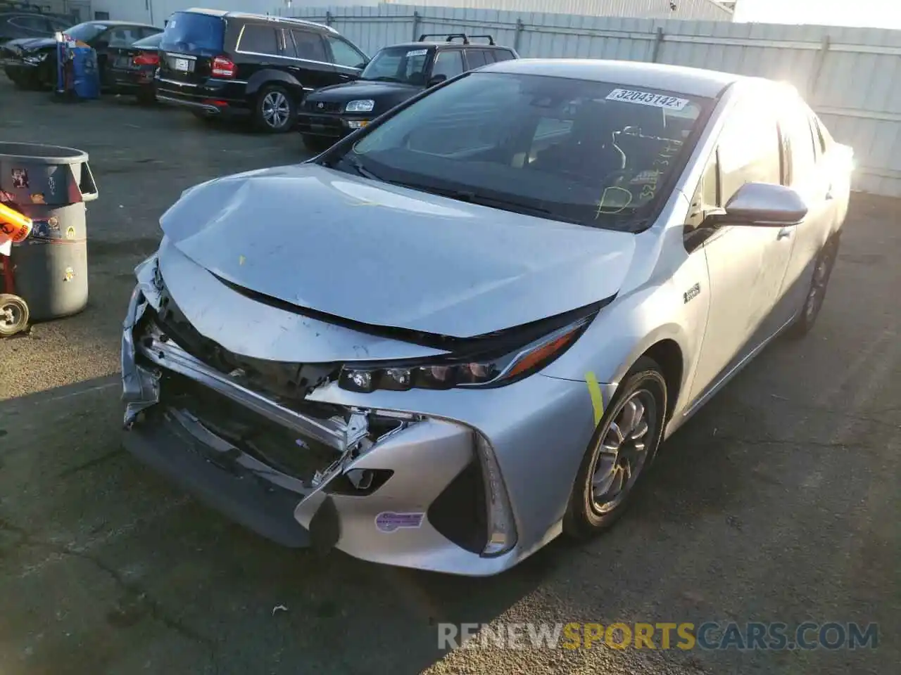 2 Photograph of a damaged car JTDKARFP9K3113123 TOYOTA PRIUS 2019