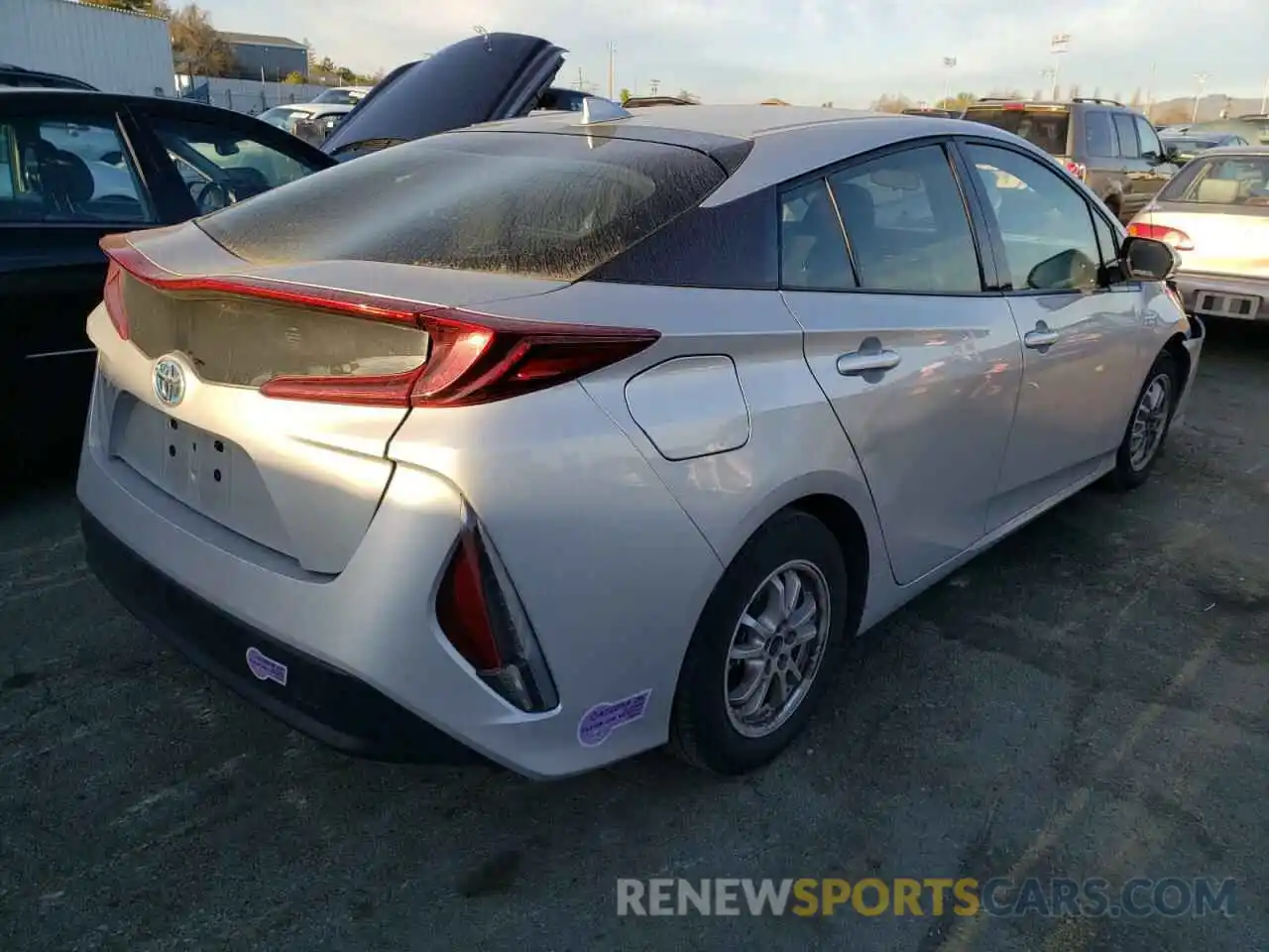 4 Photograph of a damaged car JTDKARFP9K3113123 TOYOTA PRIUS 2019