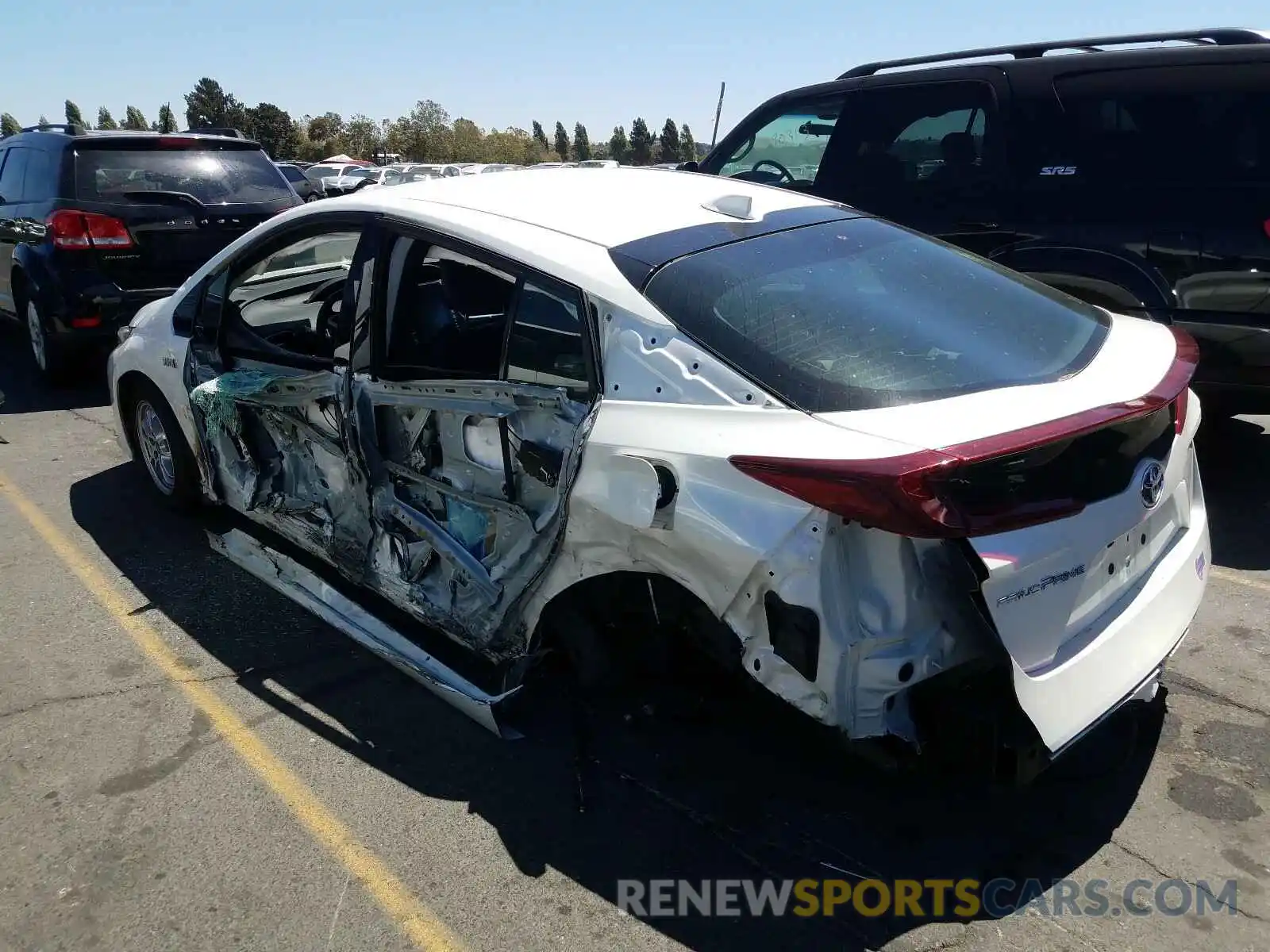 3 Photograph of a damaged car JTDKARFP9K3113641 TOYOTA PRIUS 2019