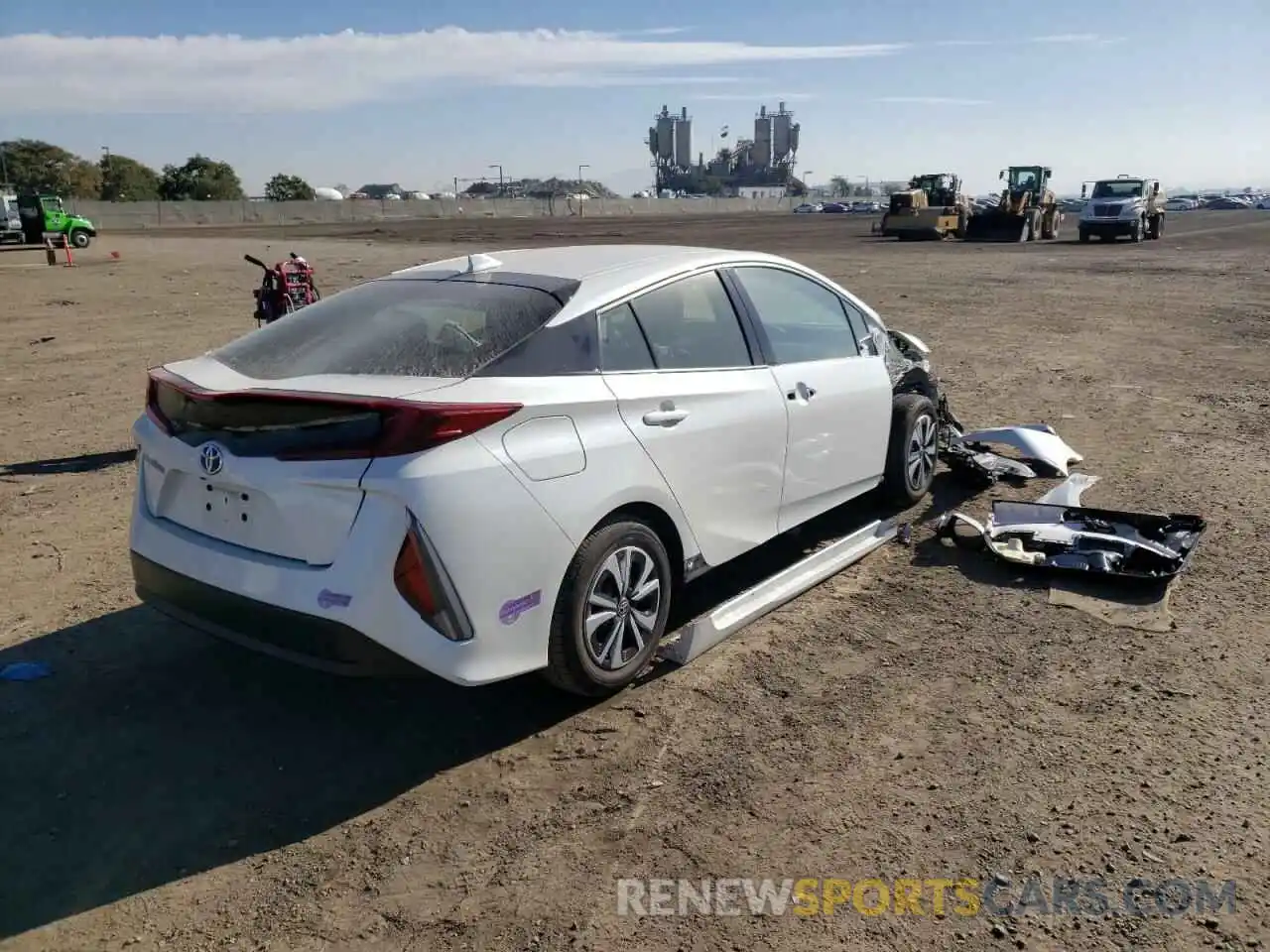 4 Photograph of a damaged car JTDKARFP9K3116555 TOYOTA PRIUS 2019