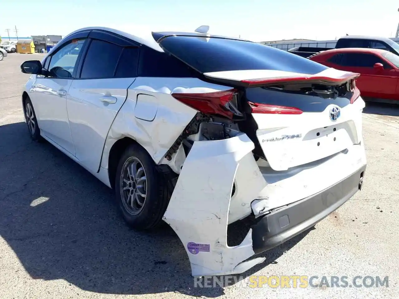 3 Photograph of a damaged car JTDKARFP9K3118063 TOYOTA PRIUS 2019