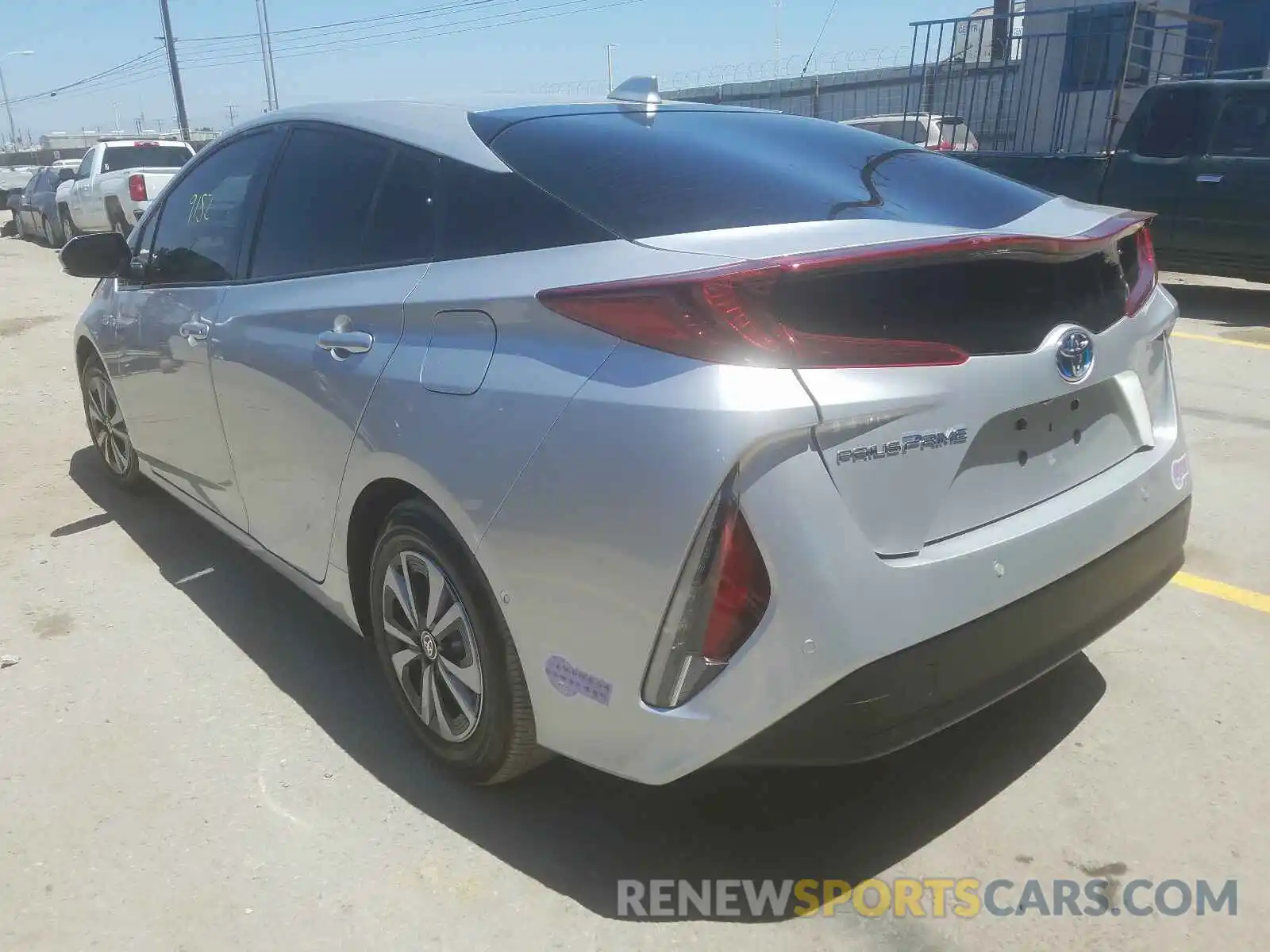 3 Photograph of a damaged car JTDKARFPXK3108092 TOYOTA PRIUS 2019