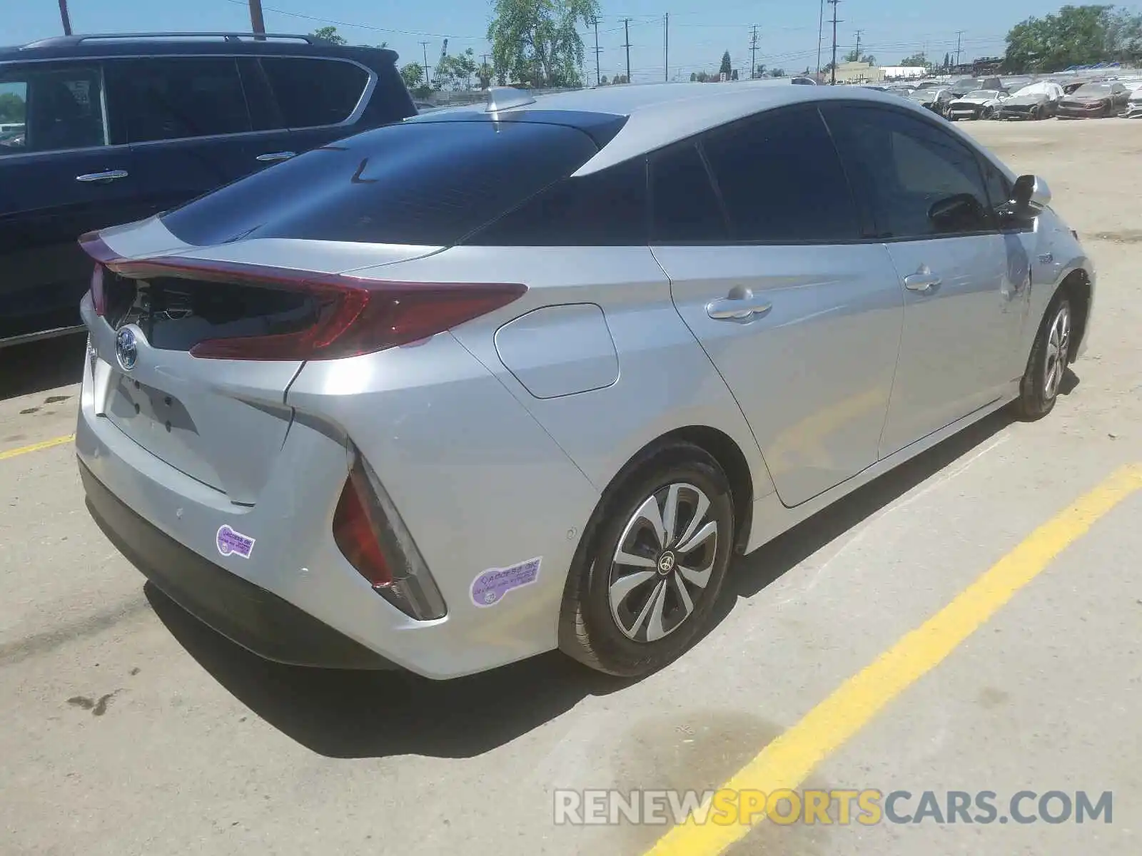 4 Photograph of a damaged car JTDKARFPXK3108092 TOYOTA PRIUS 2019