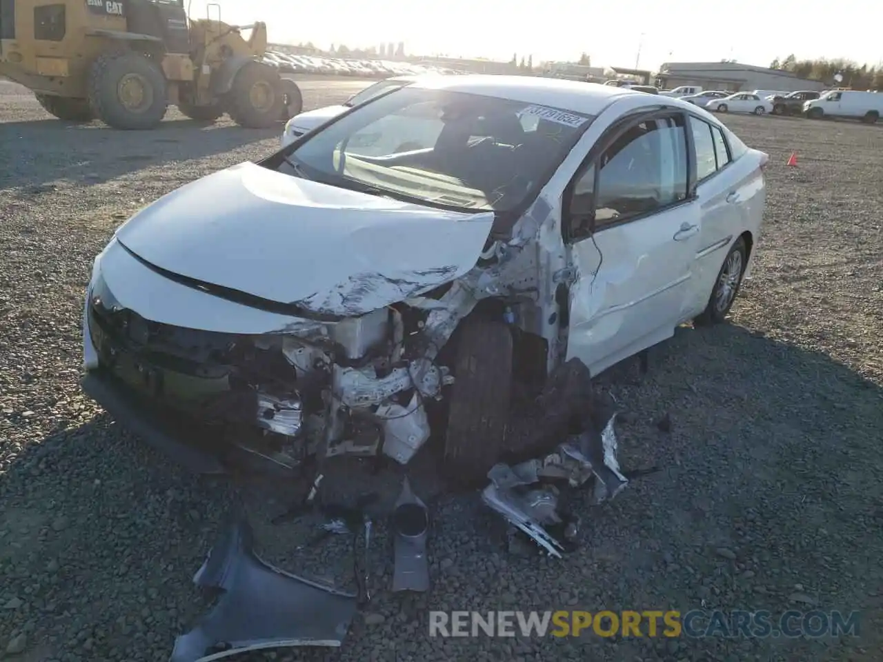 9 Photograph of a damaged car JTDKARFPXK3112451 TOYOTA PRIUS 2019