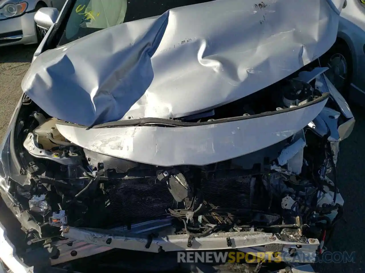 7 Photograph of a damaged car JTDKARFPXK3113132 TOYOTA PRIUS 2019