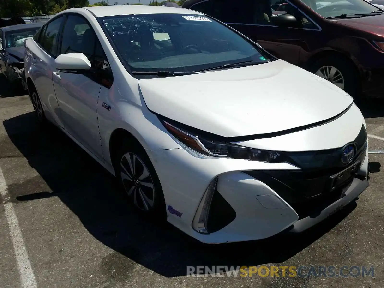 1 Photograph of a damaged car JTDKARFPXK3114555 TOYOTA PRIUS 2019