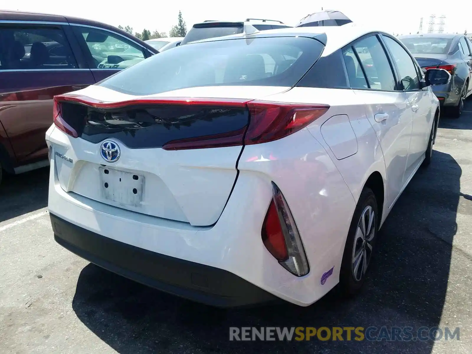 4 Photograph of a damaged car JTDKARFPXK3114555 TOYOTA PRIUS 2019