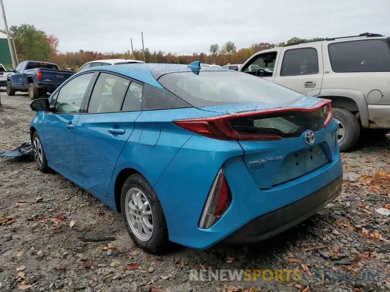 3 Фотография поврежденного автомобиля JTDKARFPXK3114703 TOYOTA PRIUS 2019